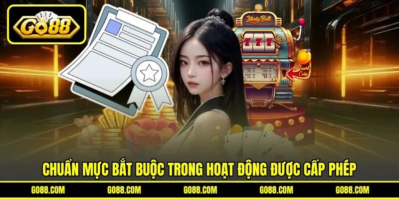 Chuẩn mực bắt buộc trong hoạt động được cấp phép