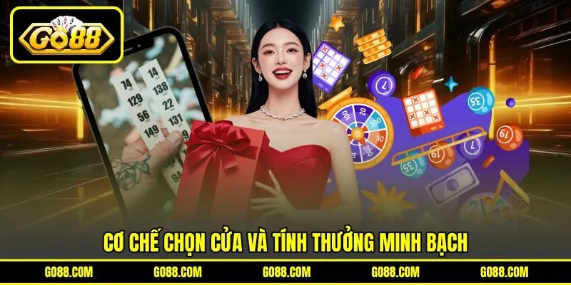 Cơ chế chọn cửa và tính thưởng minh bạch
