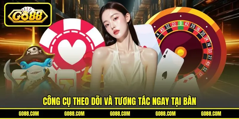 Công cụ theo dõi và tương tác ngay tại bàn