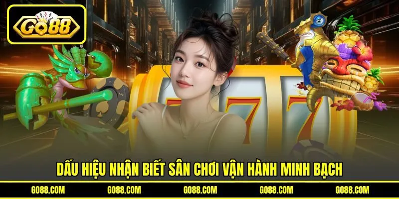Dấu hiệu nhận biết sân chơi vận hành minh bạch