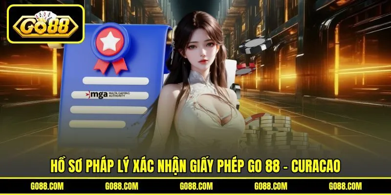 Hồ sơ pháp lý xác nhận giấy phép Go 88 - Curacao